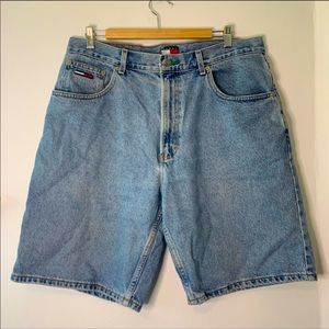 TOMMY HILFIGER JEANS vintage shorts high waisted